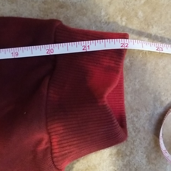 NA-KD Tie dye red oversize pullover hoodie M - Picture 10 of 10